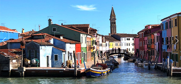 Full-day Tour to Murano, Burano and Torcello from Venice Train Station